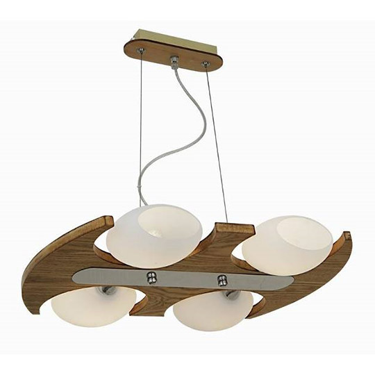 Люстра Сфера света 85388/4P WOOD+CH