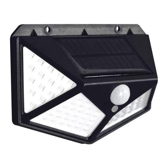 Светильник Uniel USL-F-167/PT100 Sensor на солн.бат./1*18650 ,1LED,IP65 белый
