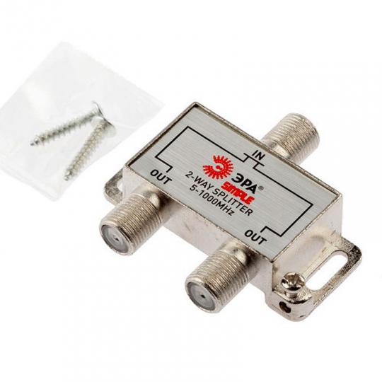 Разветвитель 2-WAY ЭРА Simple DS-F-01