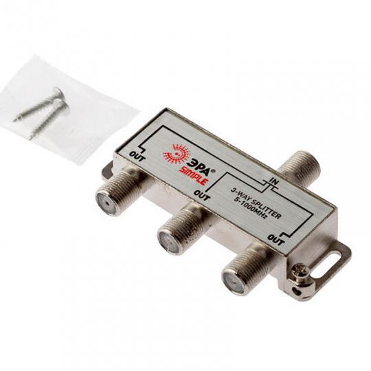 Разветвитель 3-WAY ЭРА Simple DS-F-02