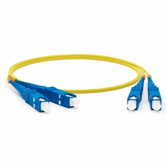 Патч-корд оптический SM SC/UPC - SC/UPC, Duplex, 9/125, 2мм, LSZH 2м Rexant 