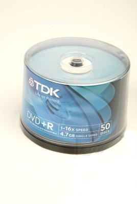 Диск TDK DVD+R