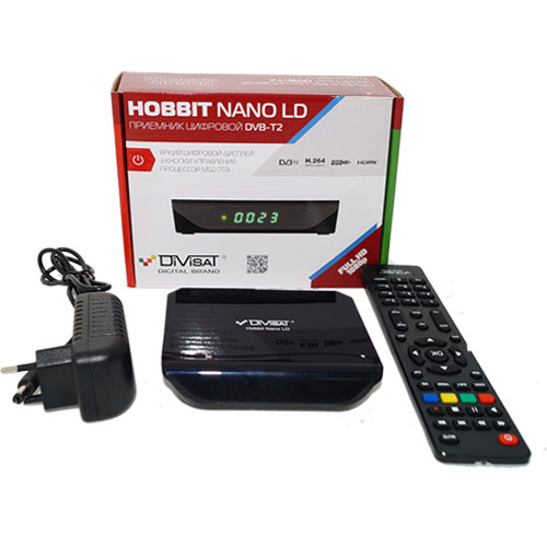 Приемник цифровой эфирный Hobbit Nano LD DVB-T2