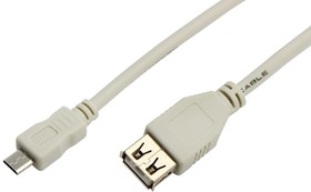 Шнур REXANT Micro USB-А -USB-A 0.2m