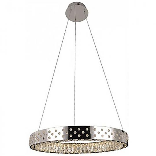 Люстра LEEK c/д ELECTA 60W CH  LE LED