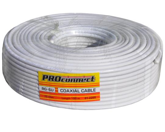 Кабель RG-6U PROCONNECT 75 Ом (100м) 01-2251
