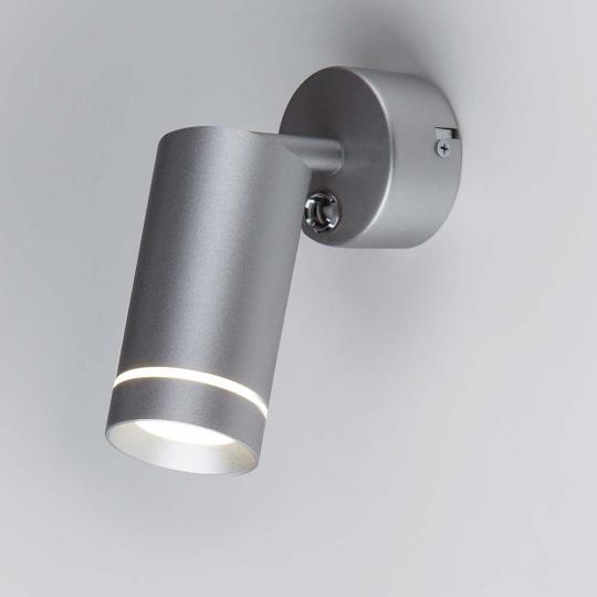 Светильник Электростандарт настенный Glory MRL LED 1005 SW серебро