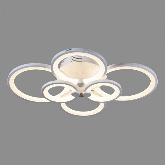 Светильник потолочный 21 Век светодиодный (лента 2*12W , 2*16W 2*20W) 7903/6WT 96W 3000К