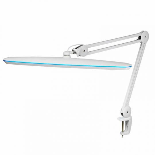 Светильник REXANT 117LED наст.струбцина ,сенсор,5 уровней яркости,белый