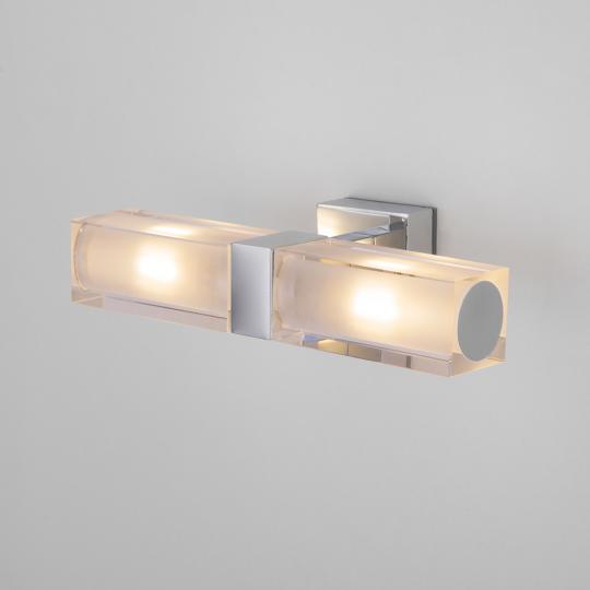 Подсветка Электростандарт Duplex 2х28W G9 хром IP44