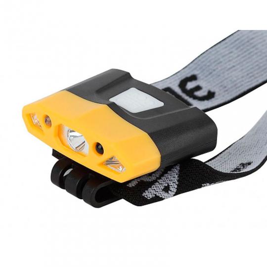 Фонарь лобный ЭРА GA-804 LED 3Вт+2SMD, 3,7V сенсорное вкл. Практик литий