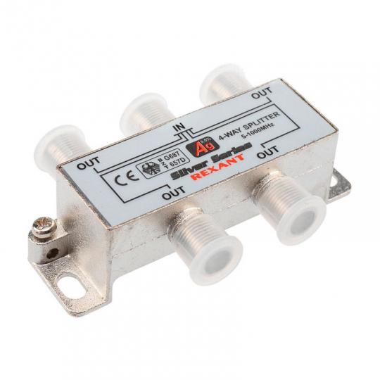 Разветвитель 4-WAY REXANT с закрутками 05-6103