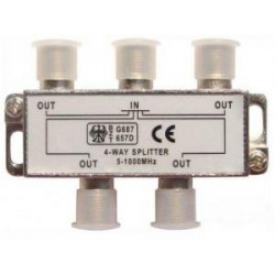 Разветвитель 4-WAY REXANT с закрутками 05-6103