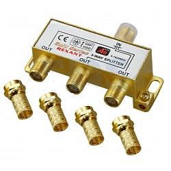 Разветвитель 3-WAY REXANT с закрутками 05-6102