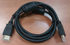 Шнур REXANT HDMI-HDMI - 2м Gold с фильтрами