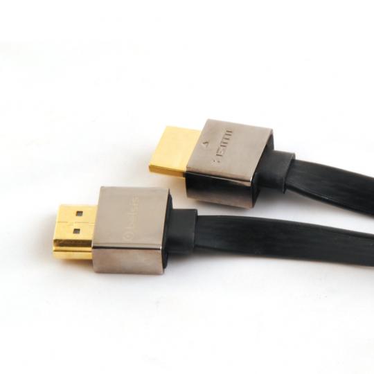 Кабель HDMI-HDMI тонкий, 1м Belsis
