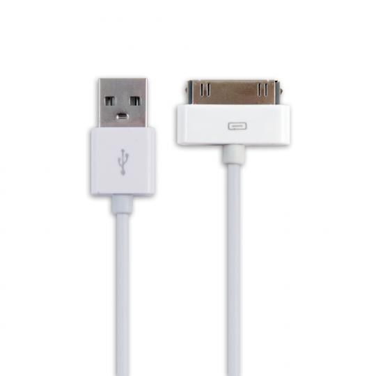 Кабель USB2.0-30pin Apple, 1м, белый Belsis