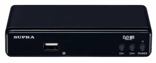 Приемник цифровой эфирный SUPRA SDT-82 DVB-T2 c функцией записи
