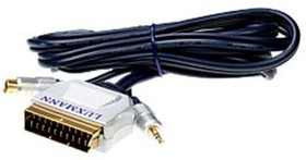Шнур LUXMANN Jack 3,5 стерео + SVHS - SCART (436-105-9) 5M