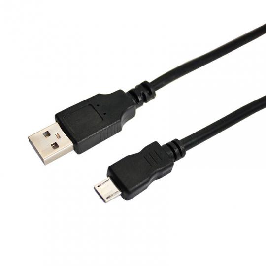 Кабель REXANT USB micro (male) -USB A (male) штекер, длина 3m, черный (РЕ пакет) REXANT 18-1166-2