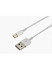 USB кабель для iPhone 5/6/7/8/Х моделей шнур 2М белый REXANT 18-4224