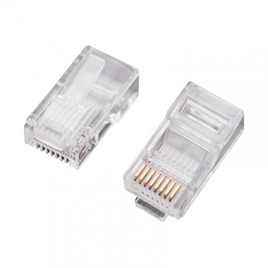 Коннектор 8Р-8С комп.CAT 5e (RG-45)