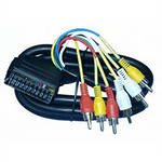 Шнур REXANT (Cabletech) СКАРТ-6АЗ 1,5м (FD-5522)