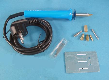 Набор для выжигания 220v/30w (6насадок) 12-0183