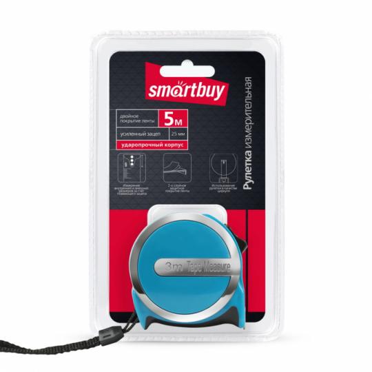 Рулетка 3м, пластиковый ударопрочный корпус, Smartbuy ONE SBT-MTP-316P3