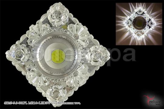 Светильник точечный Reluce 42249-9.0-001PL MR16+LED3W CL