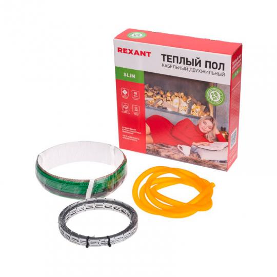 Теплый пол Rexant Slim RNB-15-270 (270Вт/15м)-1,2-1,8 кв.м 2х-жильный