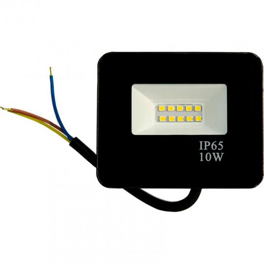 Прожектор с/д 10W,220в,800Лм,6500К,черный LT-FL-01N-IP65 Light Phenomen