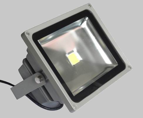 Прожектор с/д 30W, 6500K, 3600Лм, 220В с ДД, черный VKL