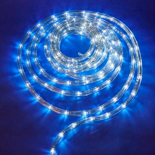 Дюралайт Uniel, 2W, свет белый, 8 режимов, с контр., 600LED, 25м. IP44