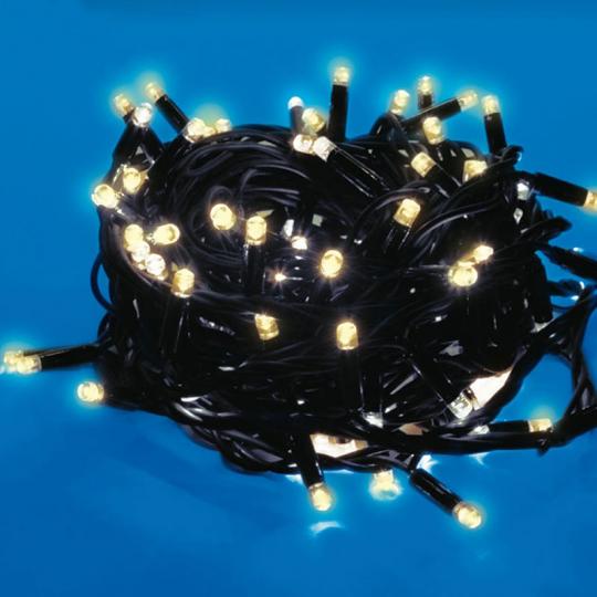Гирлянда Uniel, каучук, свет теплый белый, нить, без контр.,150LED, 15м. IP67 ULD-S1500-150-DBA WAWH