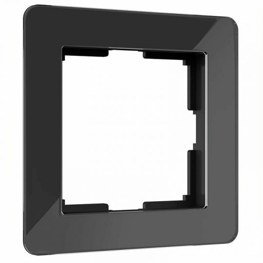 Рамка Acrylic 1Р черный WERKEL