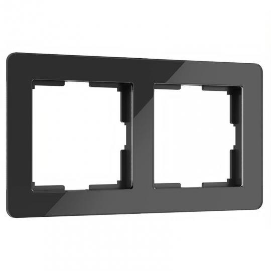 Рамка Acrylic 2Р черный WERKEL