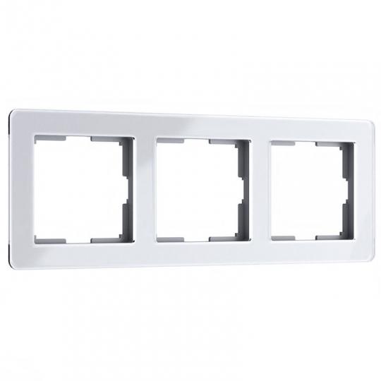 Рамка Acrylic 3Р белый WERKEL