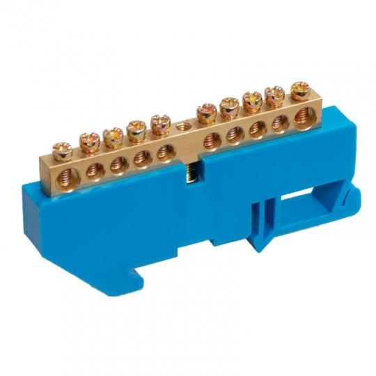 Ноль-планка 6*9 10/1 с/изол.на дин-рейку REXANT