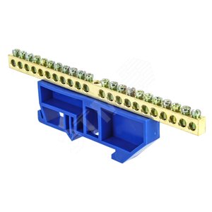Ноль-планка 6*9 20/1 с/изол.на DIN ЭКФ