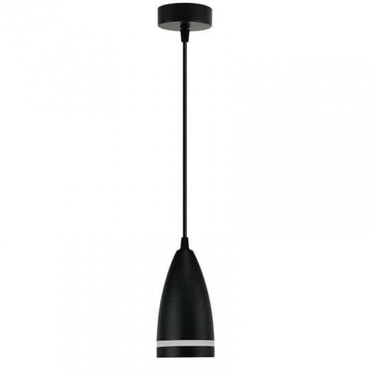 Светильник FERON HL3648 подвесной 15W GX53 чёрный Barrel