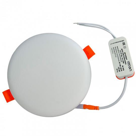 Светильник с/д 18W LT-TP-DL-10-18W-4000K круг встраив.