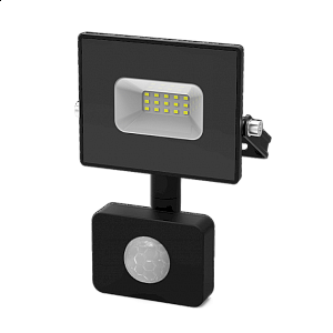 Прожектор 20W с/д Gauss Elementary-S с ДД, 6500К черный IP65