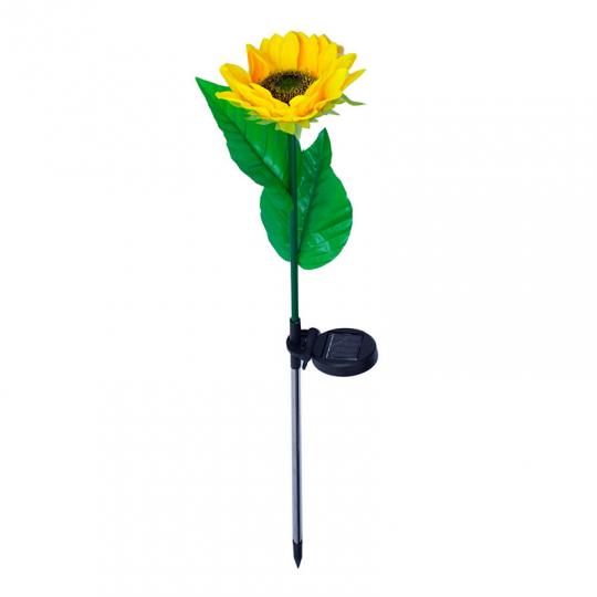 Светильник Uniel USL-S-814/PT700 SunFlower на солн.бат./1*AA ,1LED,IP44 белый