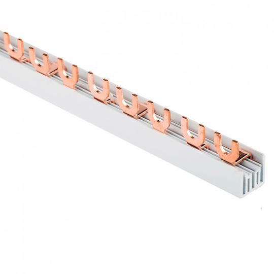 Шина соед. 3ф. мед. 63А PIN 54мод тип FORK ЭКФ