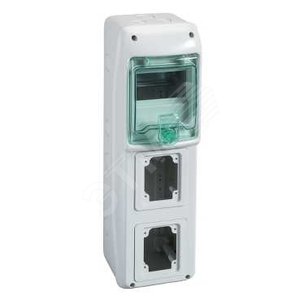Щиток ЩРН-П-5 + 2отв. Шнейдер KAEDRA