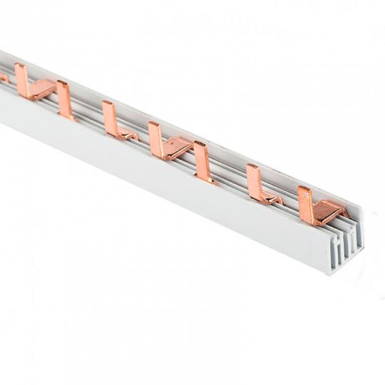 Шина соед. 3ф. мед. 63А PIN 54мод