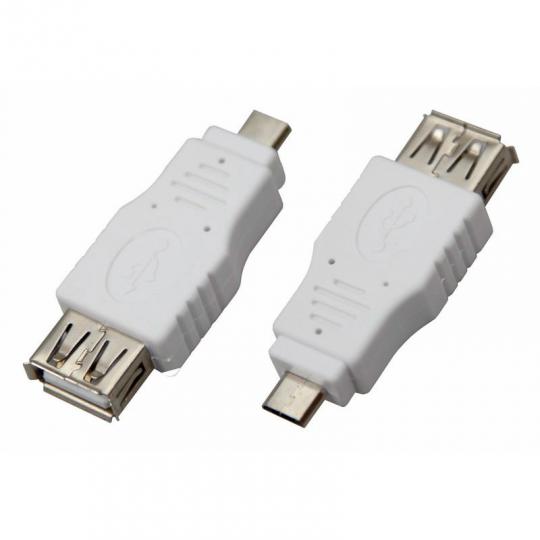Переходник USB (Агн. - микро Ашт.)