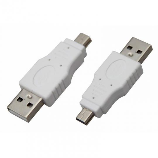 Переходник USB (Ашт. - мини Вшт.)